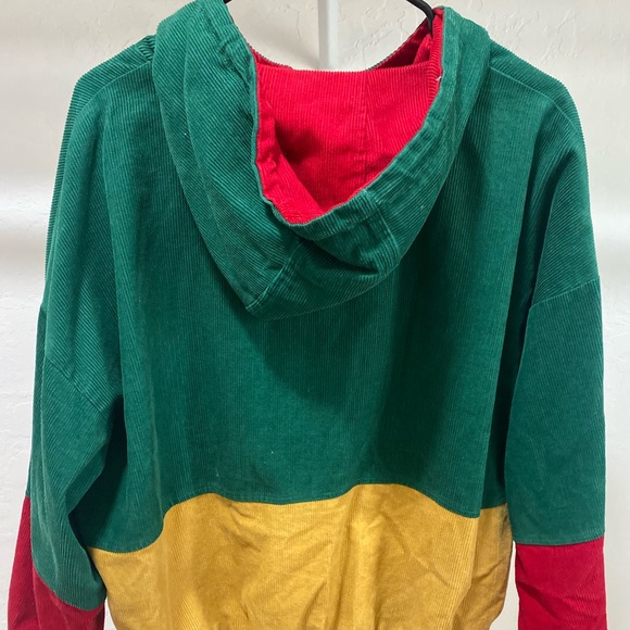 Zaful multi-color corduroy jacket - Picture 4 of 4